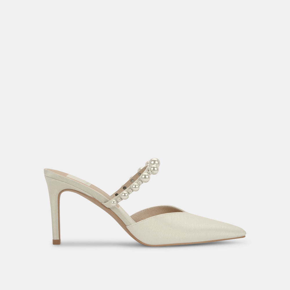 KANIKA Pearl Heels Vanilla Silk | Women Dolce Vita