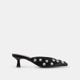 Clara Nero Velvet Heels | Women Dolce Vita