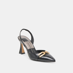Malik Midnight Crinkle Patent Heels | Dolce Vita Women