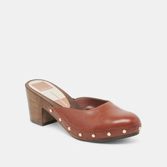CAMYN HEELS BROWN LEATHER | Dolce Vita Women