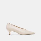 ALWYN HEELS BONE CRINKLE PATENT | Women Dolce Vita