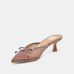 Cleo Cognac Plaid Mesh Heels | Dolce Vita Women
