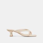 BREVEL HEELS BONE LEATHER | Dolce Vita Women
