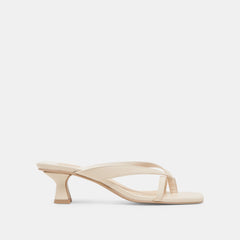 BREVEL HEELS BONE LEATHER | Dolce Vita Women