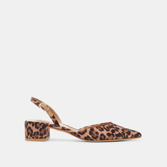 Carel Dk Leopard Satin Heels | Women Dolce Vita