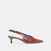 Alenna Oxblood Crinkle Heels | Women Dolce Vita