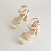 ANIRA Ivory Pearl Heels | Women Dolce Vita