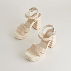 ANIRA Ivory Pearl Heels | Women Dolce Vita