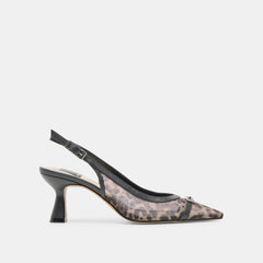 Lorine Leopard Mesh Heels | Dolce Vita Women