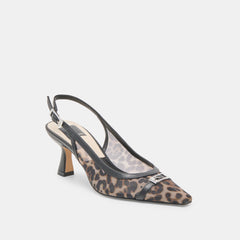 Lorine Leopard Mesh Heels | Dolce Vita Women