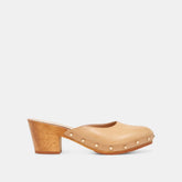 CAMYN HEELS CAFE LEATHER | Women Dolce Vita