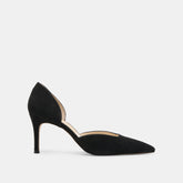 ELOY HEELS ONYX SUEDE | Dolce Vita Women