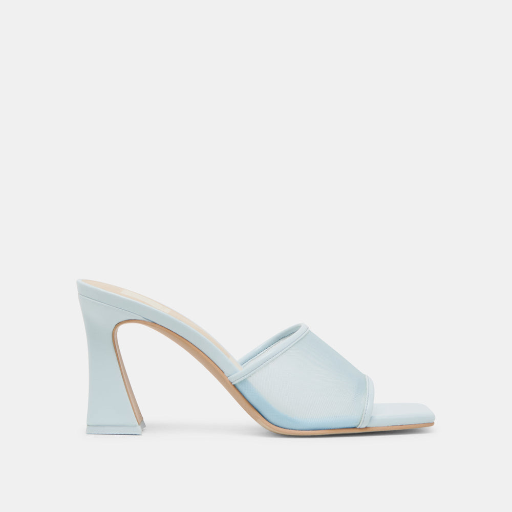 NARDA HEELS ICE BLUE MESH | Women Dolce Vita