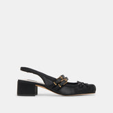 Loris Onyx Satin Heels | Dolce Vita Women