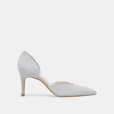 ELOY HEELS LIGHT BLUE SUEDE | Women Dolce Vita