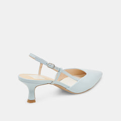 Odela Ice Blue Leather Heels | Dolce Vita Women