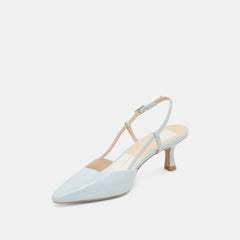 Odela Ice Blue Leather Heels | Dolce Vita Women
