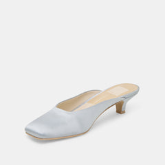 UMARA HEELS LIGHT BLUE SATIN | Women Dolce Vita