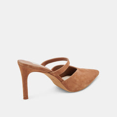 KANIKA HEELS PECAN SUEDE | Women Dolce Vita