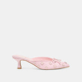 Camilo X Byrdie Golf Pink Raffia Wide Heels | Dolce Vita Women