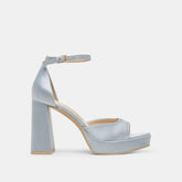 PANDRO HEELS LIGHT BLUE SATIN | Dolce Vita Women