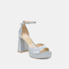 PANDRO HEELS LIGHT BLUE SATIN | Dolce Vita Women