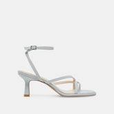 MORAH HEELS ICE BLUE LEATHER | Women Dolce Vita