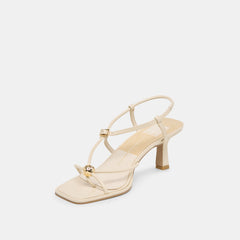 Mylee Creme Leather Heels | Dolce Vita Women