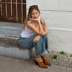 Kanyon Brown Suede Heels | Women Dolce Vita