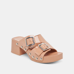 Melody Tan Leather Heels | Women Dolce Vita