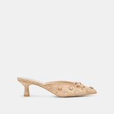 CAMILO HEELS LT NATURAL RAFFIA | Women Dolce Vita