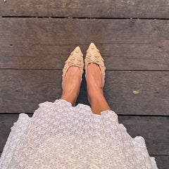 CAMILO HEELS LT NATURAL RAFFIA | Women Dolce Vita