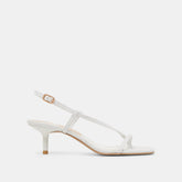 LAURY HEELS TRUE WHITE LEATHER | Dolce Vita Women