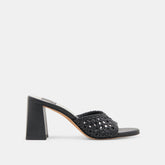 MARGOE HEELS BLACK WOVEN STELLA | Women Dolce Vita
