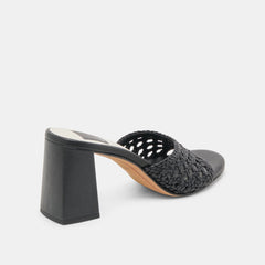 MARGOE HEELS BLACK WOVEN STELLA | Women Dolce Vita
