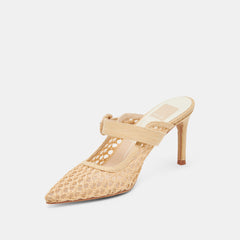 KEEKEE HEELS LT NATURAL WOVEN RAFFIA | Women Dolce Vita