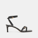 BAMBY HEELS BLACK LEATHER | Dolce Vita Women