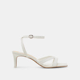 BECKI HEELS TRUE WHITE LEATHER | Women Dolce Vita