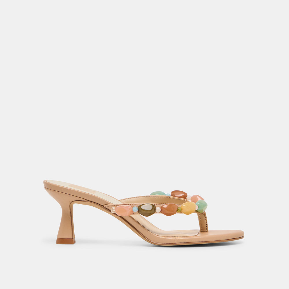 Daksie Cafe Leather Heels | Women Dolce Vita