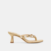 Daksie Lt Natural Raffia Heels | Dolce Vita Women