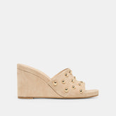 Holta Stud Camel Suede Wedges | Dolce Vita Women