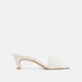 Rexa True White Leather Heels | Dolce Vita Women