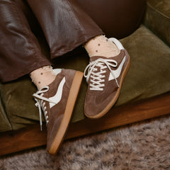NOTICE SNEAKERS DK BROWN SUEDE | Women Dolce Vita