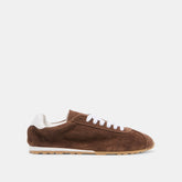 Serina Dk Brown Suede Sneakers | Dolce Vita Women