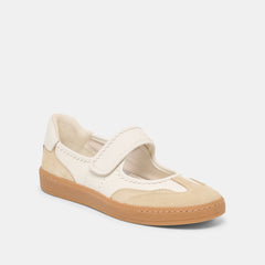 Nanet Ivory Multi Leather Sneakers | Dolce Vita Women
