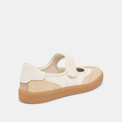 Nanet Ivory Multi Leather Sneakers | Dolce Vita Women