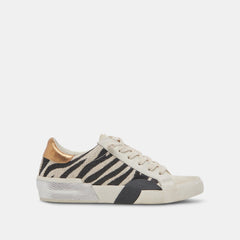 ZINA SNEAKERS ZEBRA FABRIC | Women Dolce Vita