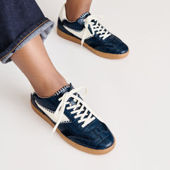 NOTICE STITCH SNEAKERS INK CROCO EMBOSSED LEATHER | Dolce Vita Women