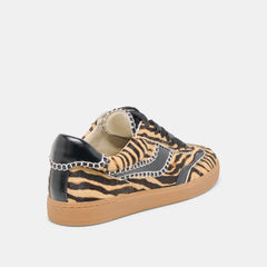 Notice Stitch Tiger Calf Hair Sneakers | Women Dolce Vita