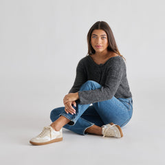 Notice White Dune Nylon Sneakers | Dolce Vita Women